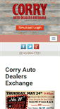 Mobile Screenshot of corryade.com